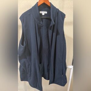 Amazon Essentials Dark Blue Fleece Vest